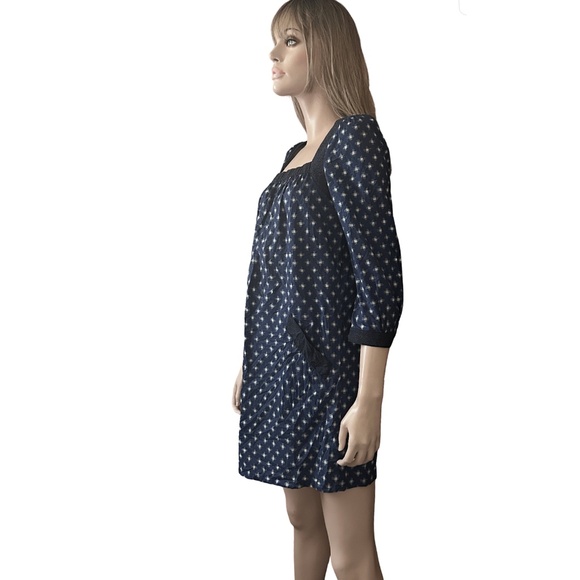 Madewell Daryl K Bonnie Tunic Dress Pockets All Over Print Generous sizing NWOT - Picture 10 of 16